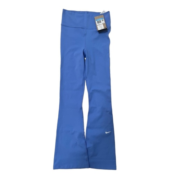Nike Other - NWT Nike Kids' One Girls' Dri-Fit Flared Leggings M Blue High-Waisted DM7682-441